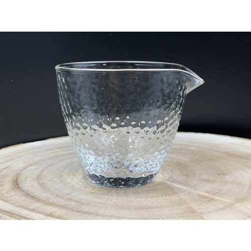 Hammered Glass pitcher